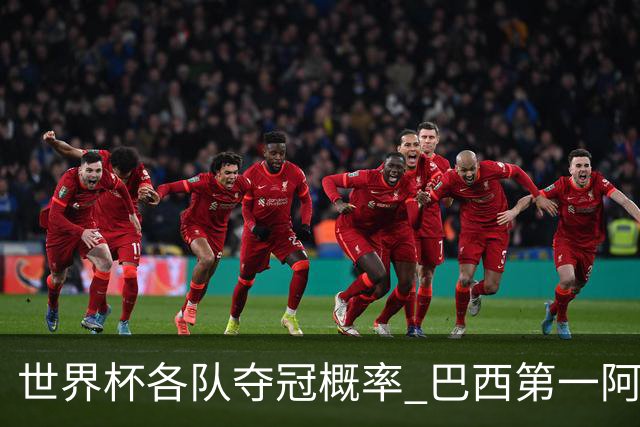 世界杯各队夺冠概率 巴西第一阿根廷第二